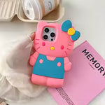 3D Hello Kitty Silicone Phone Case