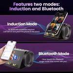 Retro Bluetooth Speaker with Phone Stand