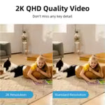 AOSU 3MP WiFi Baby Monitor Security Camera