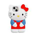 3D Hello Kitty Silicone Phone Case