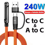 240W UltraPower 2-in-1 USB-C Cable