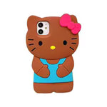 3D Hello Kitty Silicone Phone Case