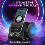 Retro Bluetooth Speaker with Phone Stand