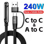 240W UltraPower 2-in-1 USB-C Cable