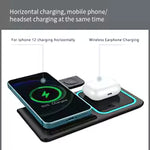 Foldable 3-in-1 Wireless Charger