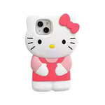 3D Hello Kitty Silicone Phone Case